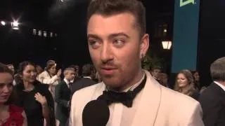 Spectre: Sam Smith Red Carpet Premiere Interview at Royal Premiere in London | ScreenSlam