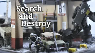 “Search and Destroy”, 1:35 Military Scale Model Diorama