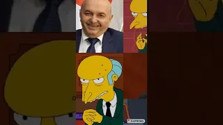 Is Isa Mustafa Mr.Burns from the Simpsons?