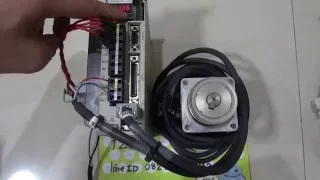 Test 400W yaskawa sigma III servo motor