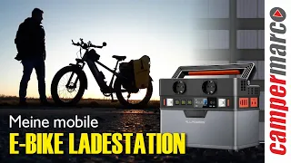 E-Bike unterwegs laden ohne Ladestation - immer und überall [Allpowers S300]