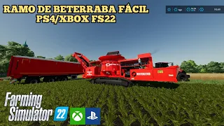 como trabalhar com ramo de beterraba fácil, PS4/XBOX Farming Simulator 22