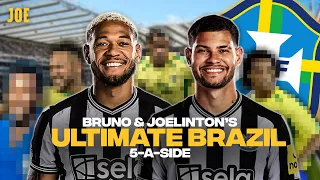 Bruno Guimarães and Joelinton choose their Ultimate Brazil Five-A-Side