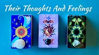 Love Pick A Card What Are They Feeling And Thinking? Tarot Reading 💘