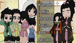 Kamado family react to Tanjiro and Nezuko ||Nezuko|| [2 part] [Limon4ik] [🇷🇺]