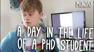 Day in the life of a PhD Student: Monday | PhD Vlog