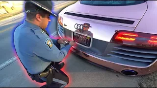 PULLED OVER IN MY SUPERCAR AND THIS HAPPENED... *WTF*
