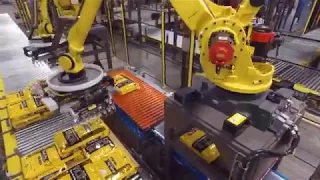 Robotic Bag Palletizer - Robotic Palletizing System from Brenton Engineering