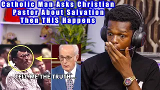 Catholic Man Asks Christian Pastor About Salvation Then THIS Happens... Reaction!😱