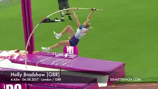 Holly Bradshaw (GBR) - 4.65m at World Championships London 2017