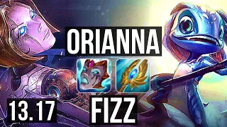 ORIANNA vs FIZZ (MID) | 3/1/12, 800K mastery | NA Grandmaster | 13.17