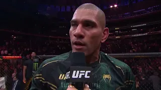 Alex Pereira thanks Adesanya after his win over Jiri.