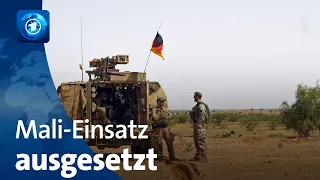 Verteidigungsministerium setzt Bundeswehreinsatz in Mali aus