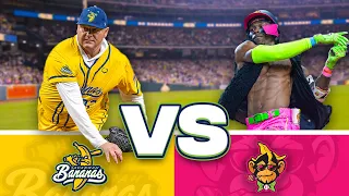 Savannah Bananas Win First Game in Major League Park | Banana Ball Classic Game Highlight