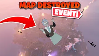 FORTNITE OPERATION SKYFIRE EVENT REACTION! (MAP DESTROYED!)