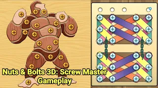 Nuts & Bolts 3D : Screw Master Answers | All Levels | Level 1-10