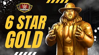 6 Star Gold-Hall of Fame Undertaker-WWE Champions