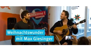 Max Giesinger live in der Kinderonkologie - antenne 1 Weihnachtswunder
