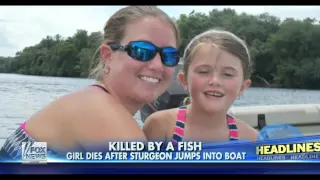Sturgeon Kills 5-year-old Girl and Injured Her Mother and 9-year-old Brother