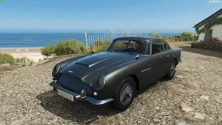 Forza Horizon 4 - 1964 JAMES BOND EDITION Aston Martin DB5 - Car Show Speed Jump Crash Test .