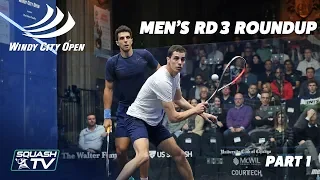 Squash: Windy City Open 2020 - Men's Rd 3 Roundup [Pt. 1]