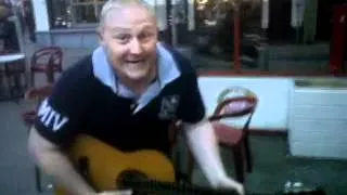 Crazy Drunk Man Singing on Stag Weekend