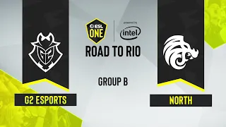 CS:GO - G2 Esports vs. North [Vertigo] Map 1 - ESL One Road to Rio - Group B - EU