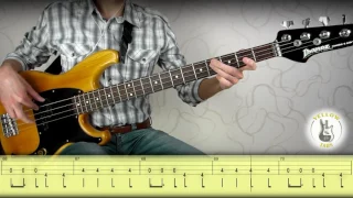 The Police - Message in a bottle (bass cover) with tabs