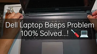 4 beeps on startup, No display issue solved....! Dell laptop Beeps