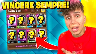 COME VINCERE TUTTE LE PARTITE 👑 CON I MIGLIORI DECK! CLASH ROYALE