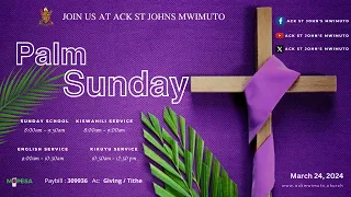 English Service - Palm Sunday | March 24 2024