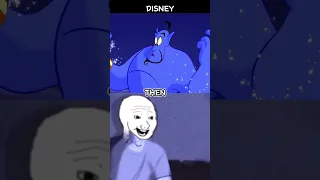 Disney then vs Disney now