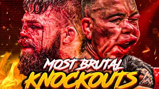 Most Famous BRUTAL Knockouts in UFC history - UFC MMA HISTORY