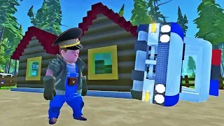 👮‍♂️ МЕНТ КОНФИСКУЕТ ДОМ В БАБКИНОЙ ДЕРЕВНЕ 🏠 МУЛЬТИК в Scrap Mechanic 🔨 СКРАП МЕХАНИК 🔔