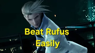 FF7 Remake Rufus Certain Attack Instantly Stagger Strategy Easy Win