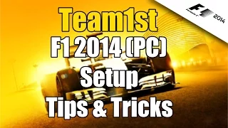 F1 2014 - Setups Tips and Tricks - by Team1st