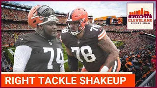 Browns RT Jack Conklin is out for the season | Rookie Dawand Jones to step in & start vs. Steelers