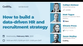 How to build a data-driven HR and recruitment strategy