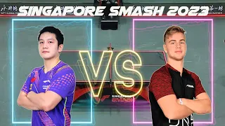 FAN Zhendong vs Truls MOREGARD WTT Singapore Smash 2023