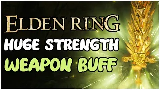 This Elden Ring Strength Weapon Got a HUGE BUFF in Patch 1.04! BEST Elden Ring Strength Guide