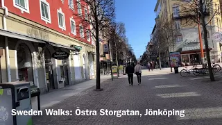 Sweden Walks: Östra storgatan Jönköping