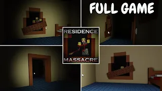 ROBLOX RESIDENCE MASSACRE FULL GAME Walkthrough(4K60FPS)