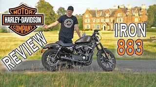 Iron 883 Harley-Davidson Review + Cobra el-Diablo 2-into-1 exhaust pipes Get one before they're axed