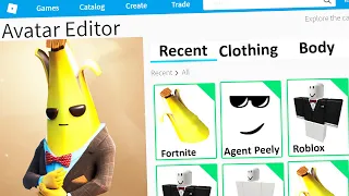 MAKING FORTNITE AGENT PEELY a ROBLOX ACCOUNT