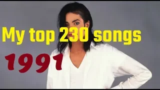 My top 230 of 1991 songs