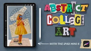 Learn To Create Vintage Collage Art On The iPad | Procreate | iPad mini 6