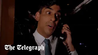 Rishi Sunak stars in Home Alone-inspired Christmas video