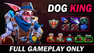 DOGKING Grandmaster Meepo vs 2 Grandmaster Medusa & Bounty Hunter -  Full Gameplay Meepo #431