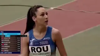 FLORENTINA COSTINA IUSCO Long Jump Cluj Napoca 2021 | BEAUTIFUL WOMAN ATHLETE florentina iusco