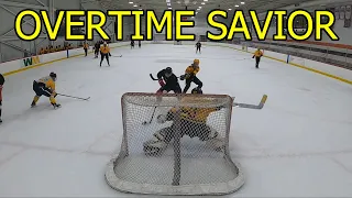 OVERTIME SAVIOR... GoPro Hockey Goalie